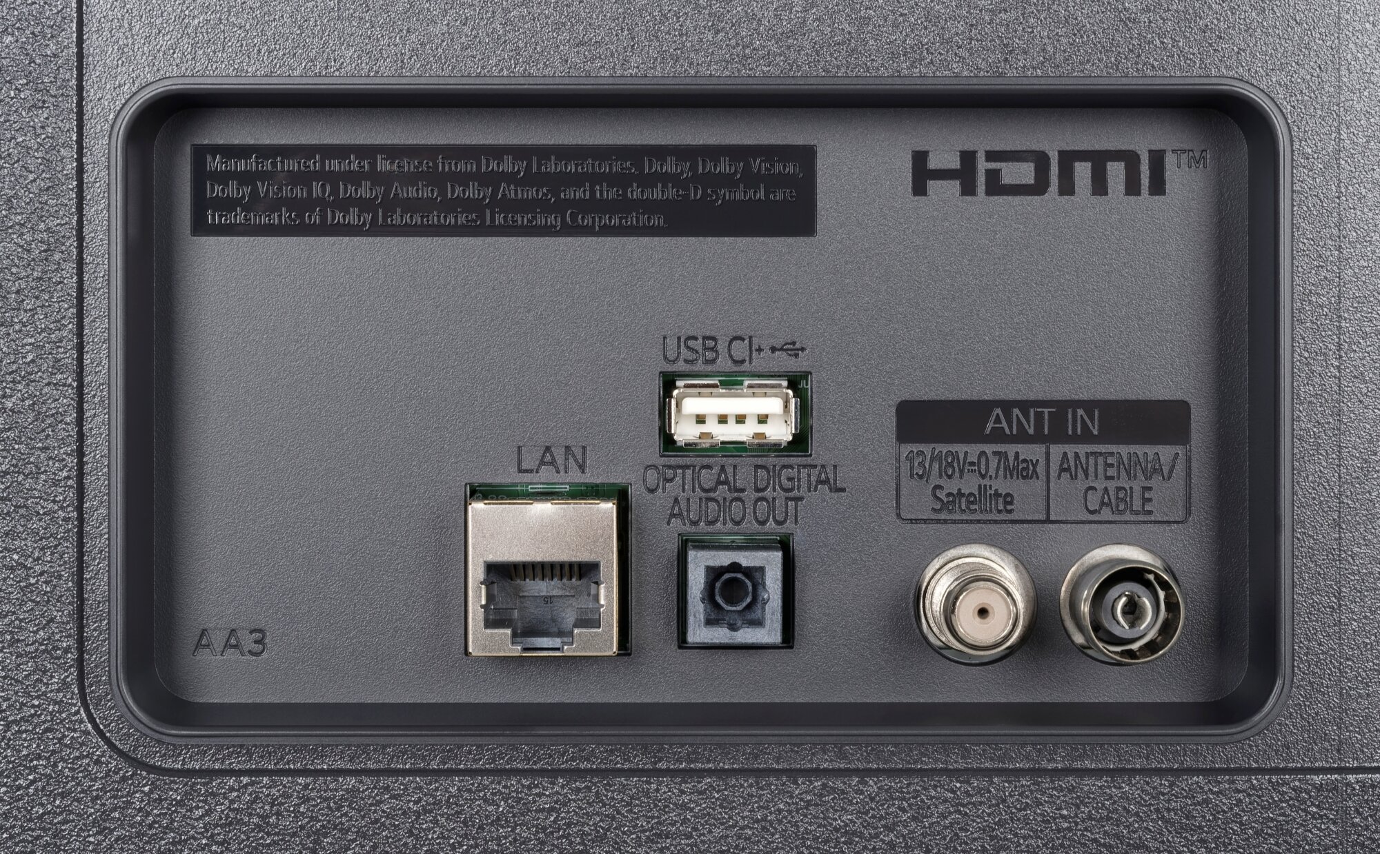 LG 55UA75006LA weitere Anschlüsse