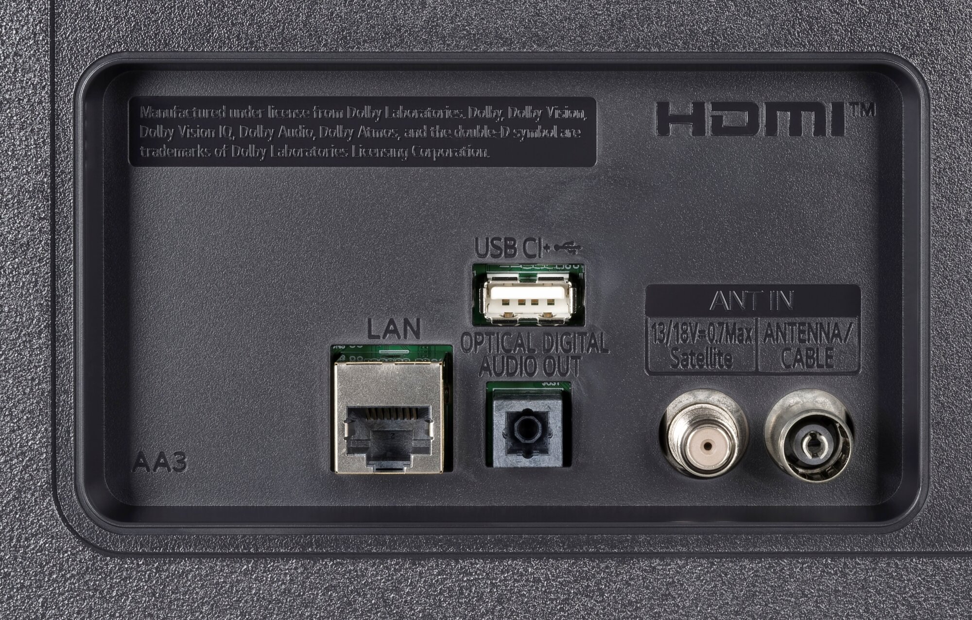 LG 50UA75006LA weitere Anschlüsse
