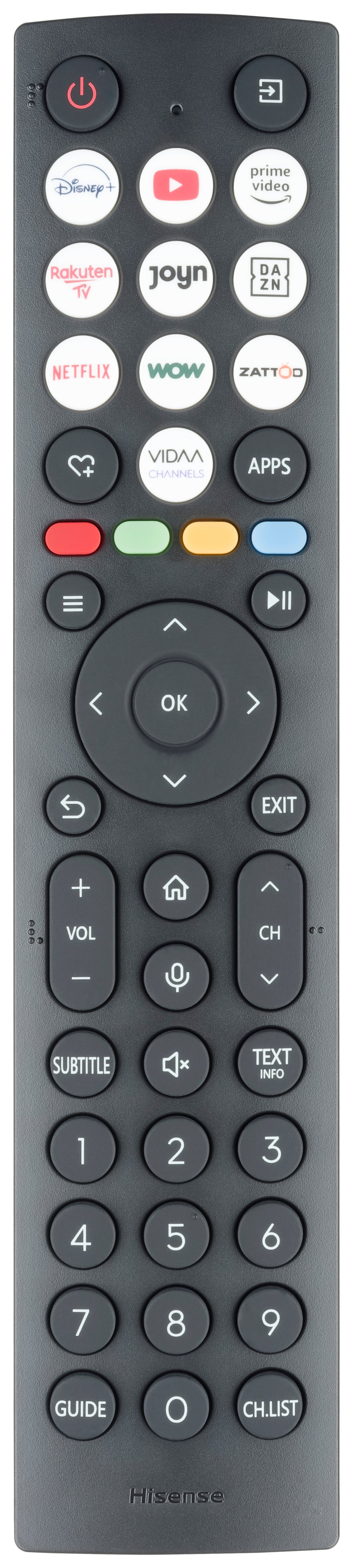 Hisense 65A85N Fernbedienung