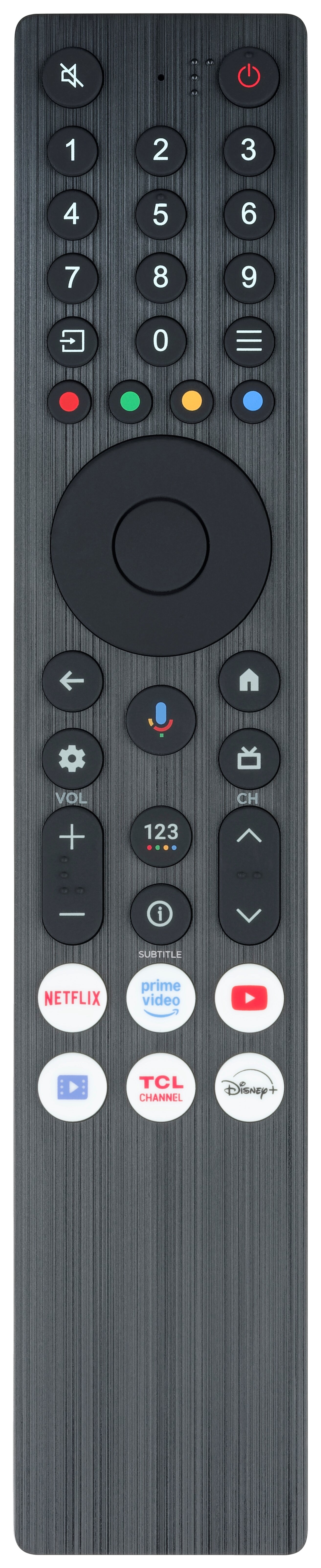 TCL 43P7KX1 Fernbedienung
