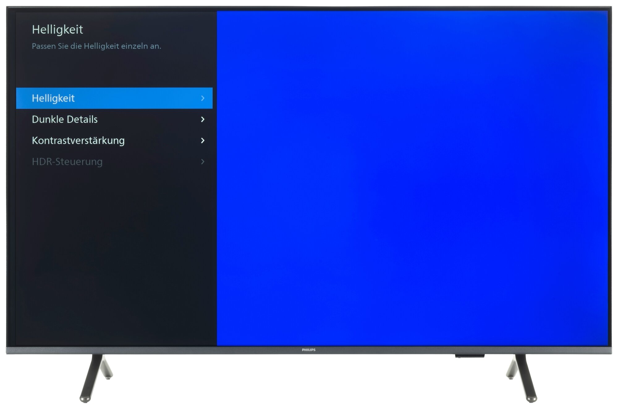 Philips 50PUS8550 Bildschirmmenü