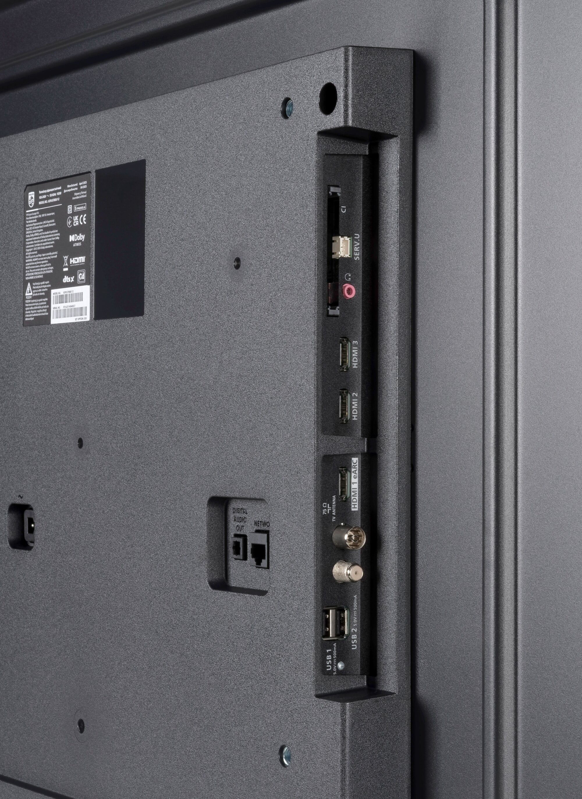 Philips 65PUS7800 Anschlüsse