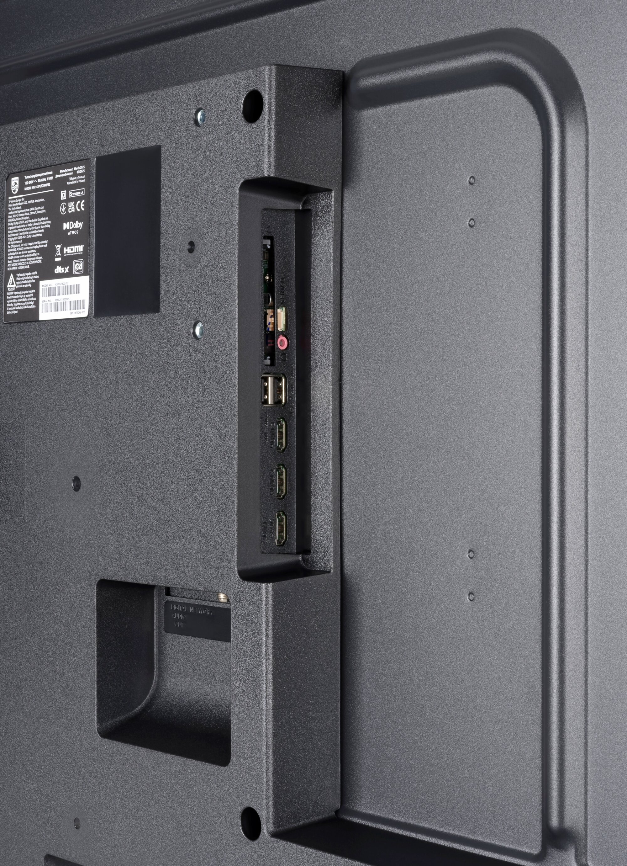 Philips 43PUS7800 Anschlüsse