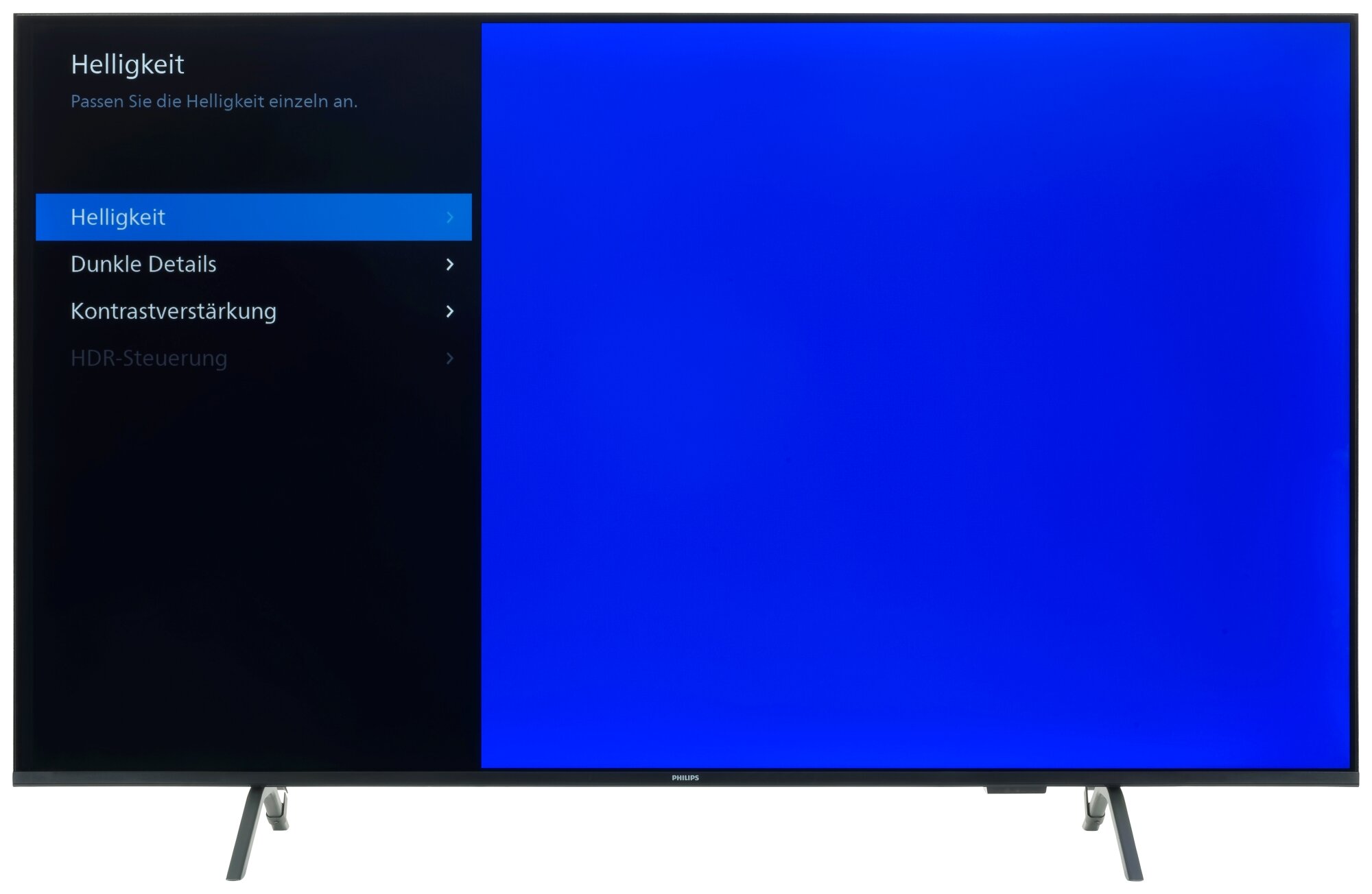 Philips 55PUS8000 Bildschirmmenü