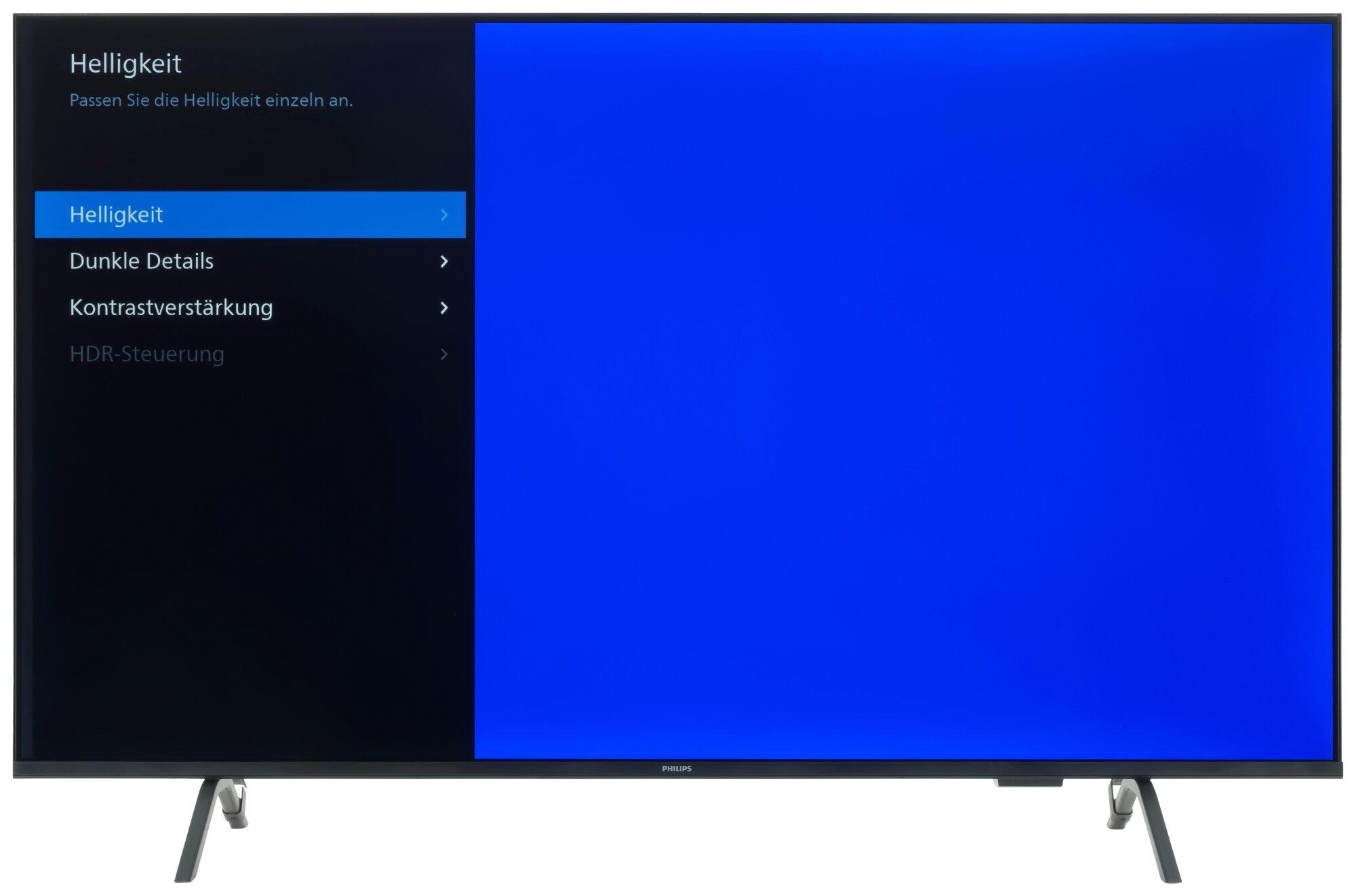 Philips 50PUS8000 Bildschirmmenü