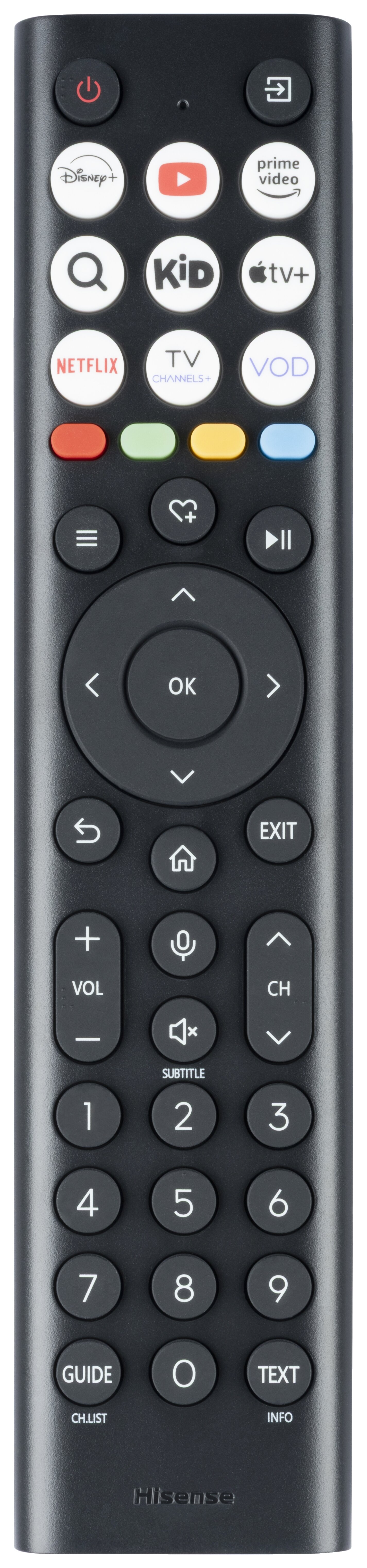 Hisense 50E8Q Fernbedienung
