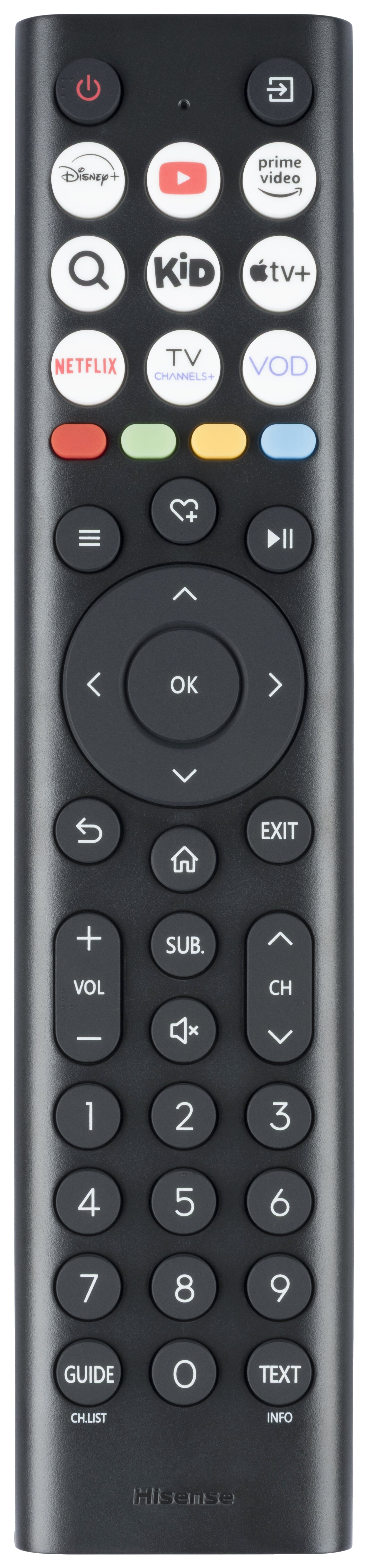 Hisense 40A5Q Fernbedienung