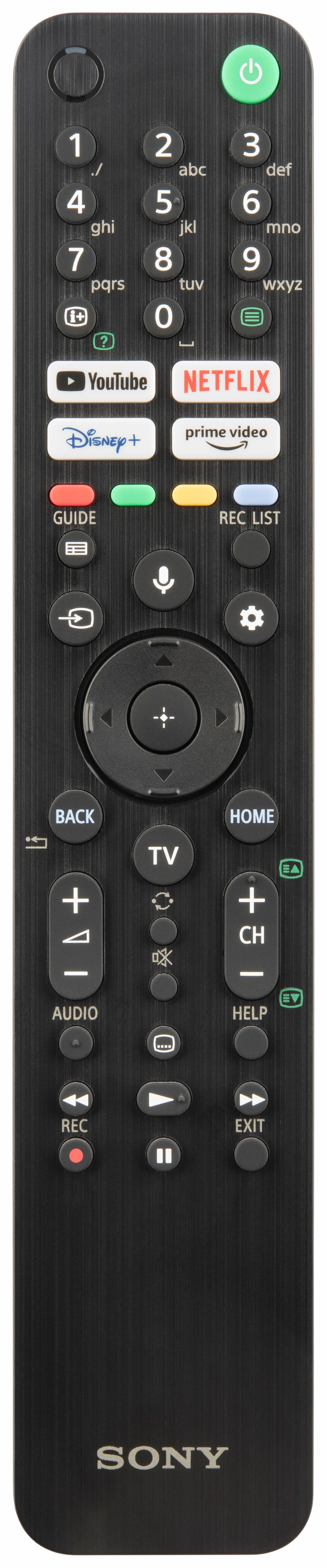 Sony XR-55A80J Fernbedienung