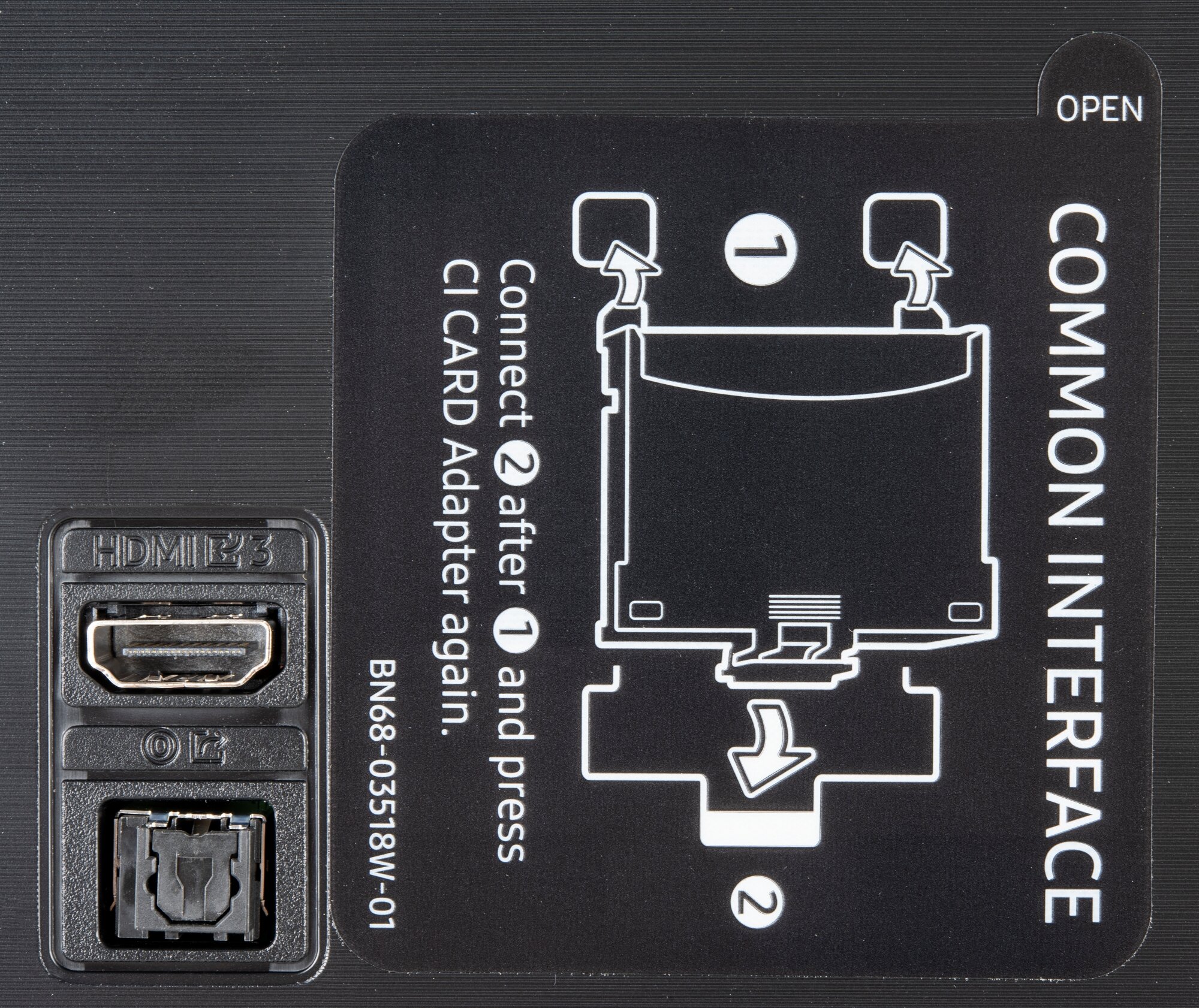 Samsung GU43AU8079U weitere Anschlüsse