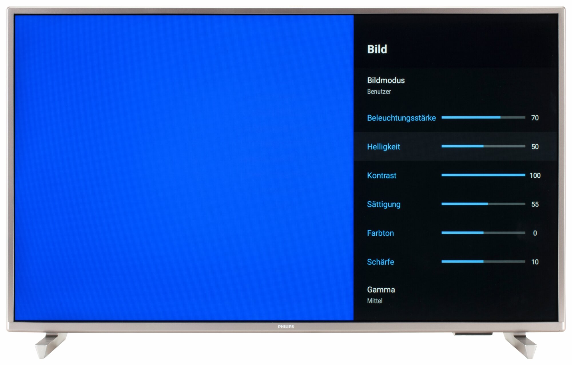Philips 32PFS6906 Bildschirmmenü
