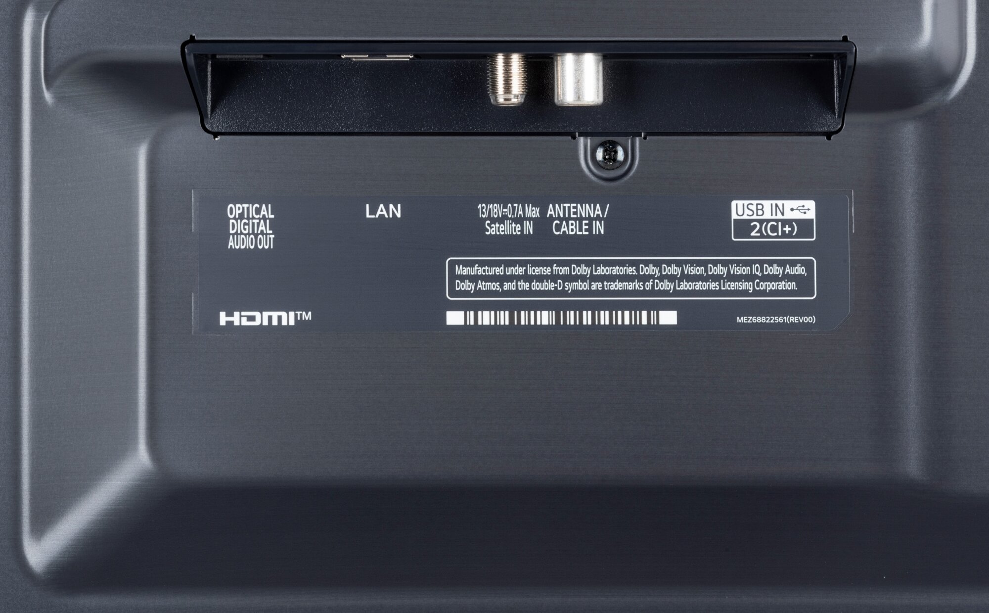 LG 50NANO819QA weitere Anschlüsse
