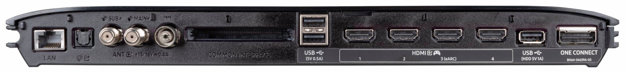 Samsung GQ65QN95BAT Anschlüsse