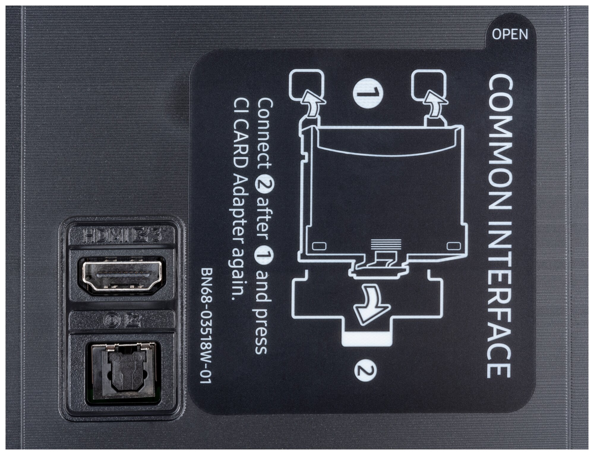 Samsung GQ50Q60BAU weitere Anschlüsse