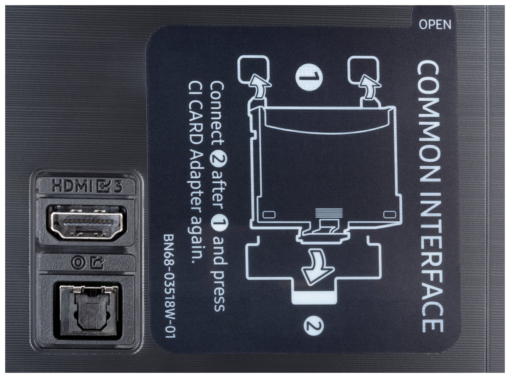 Samsung GQ43Q60BAU weitere Anschlüsse