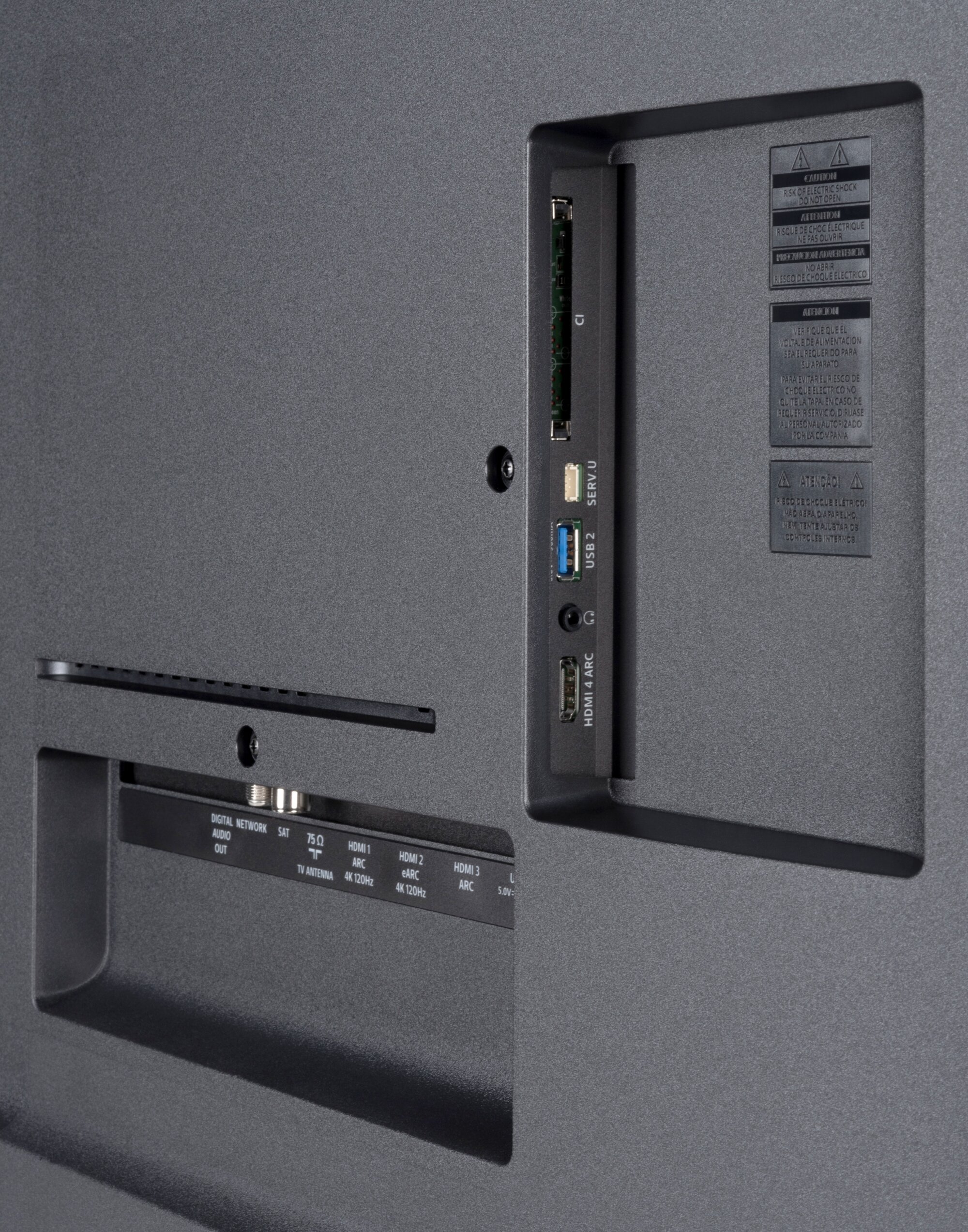 Philips 55PUS8807 Anschlüsse