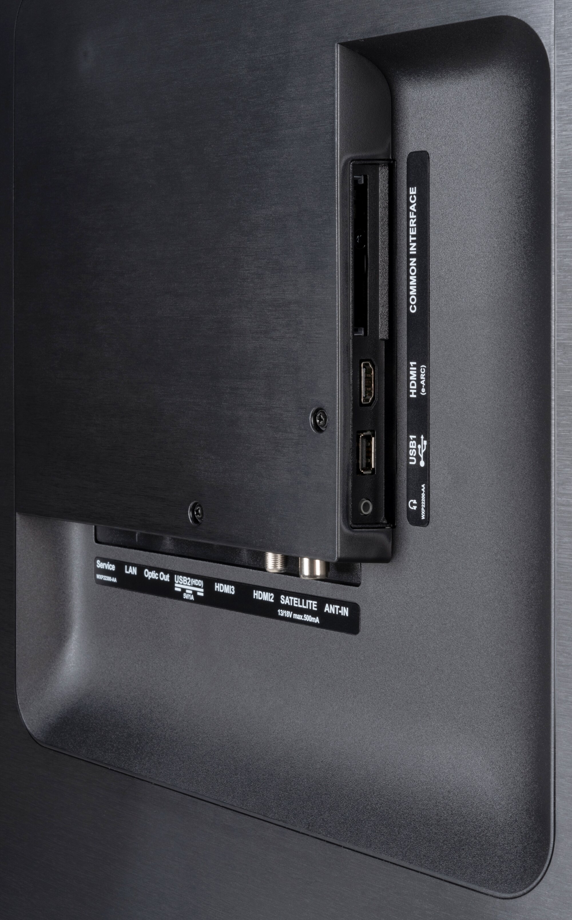 Grundig 65 GUB 8250 Anschlüsse