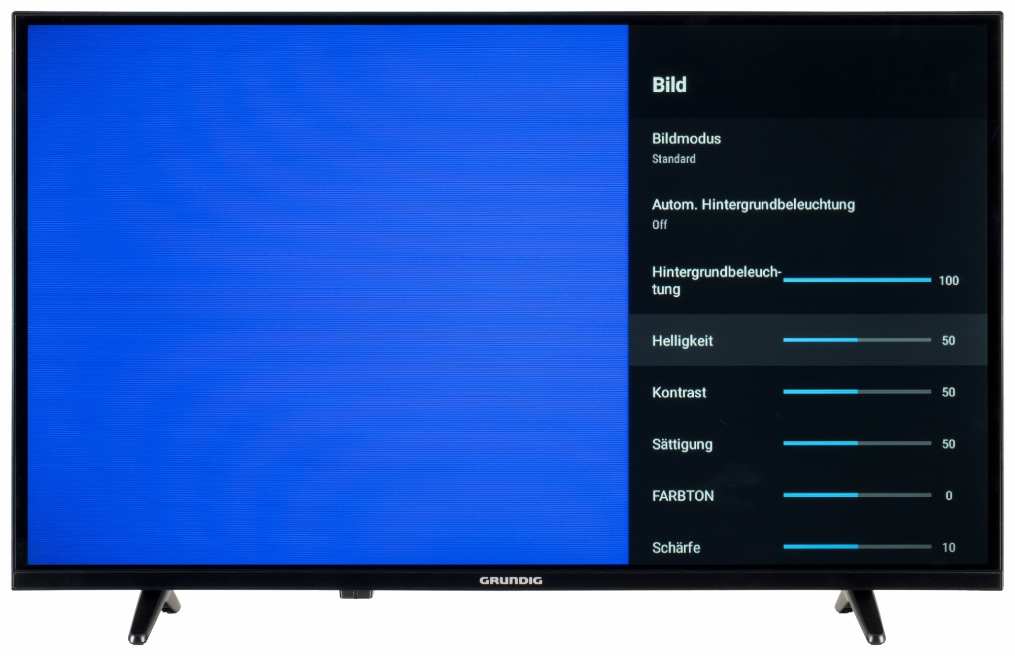 Grundig 32 GHB 6240 Bildschirmmenü