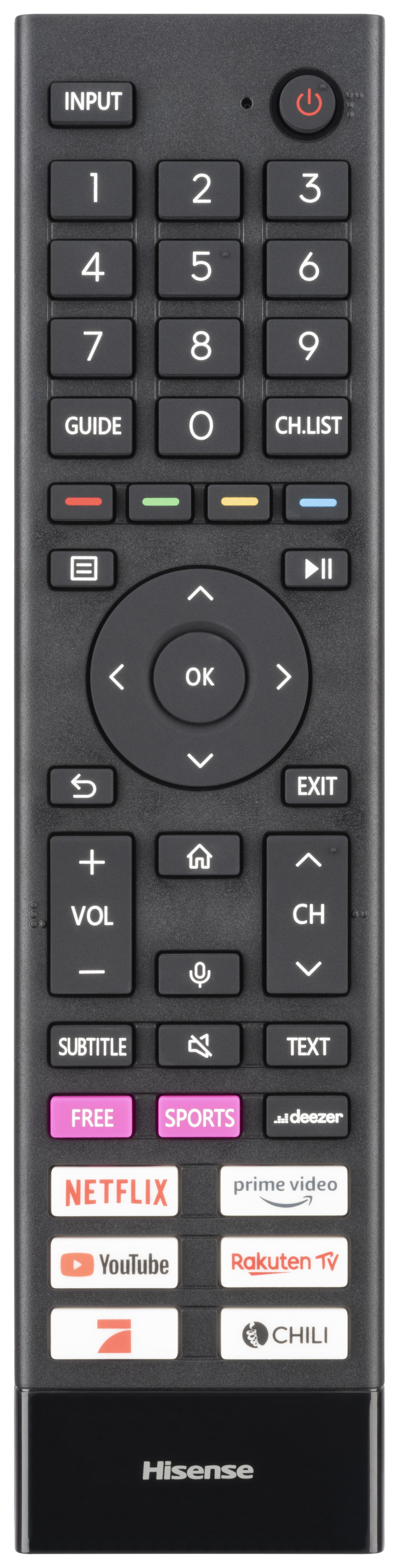 Hisense 50E78HQ Fernbedienung