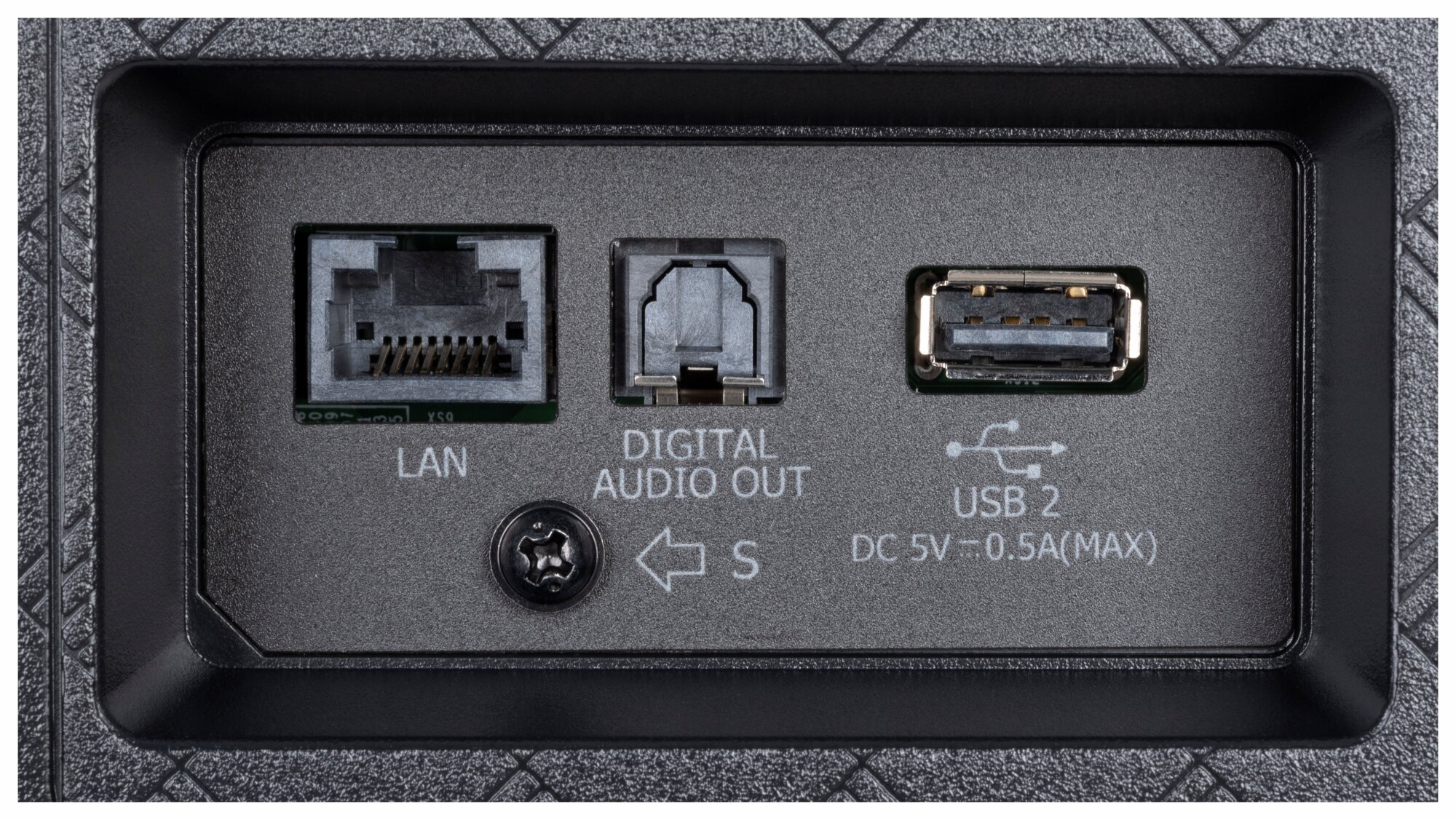 Hisense 55A85H weitere Anschlüsse