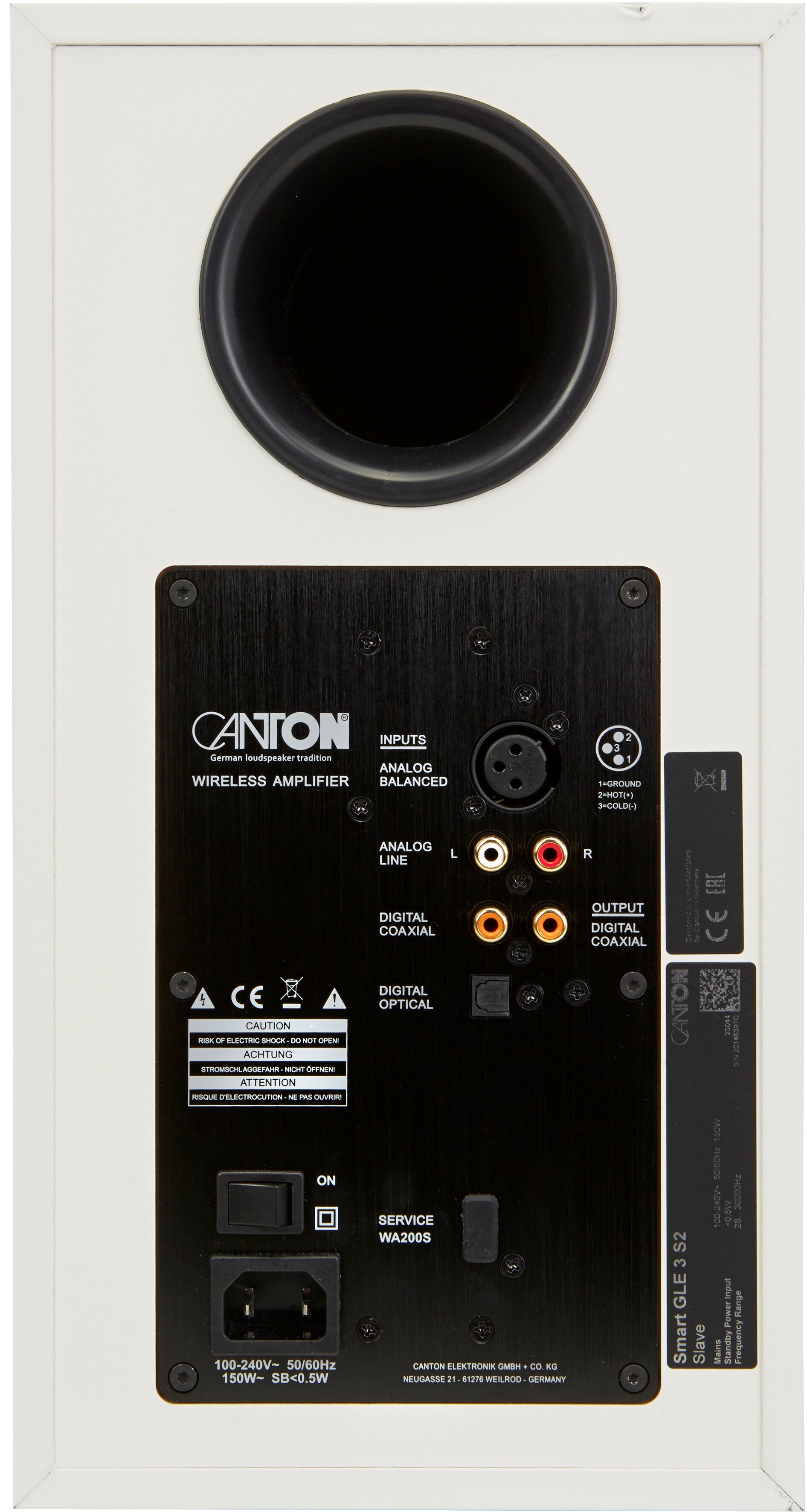 Canton Smart GLE 3 S2 Anschluesse2