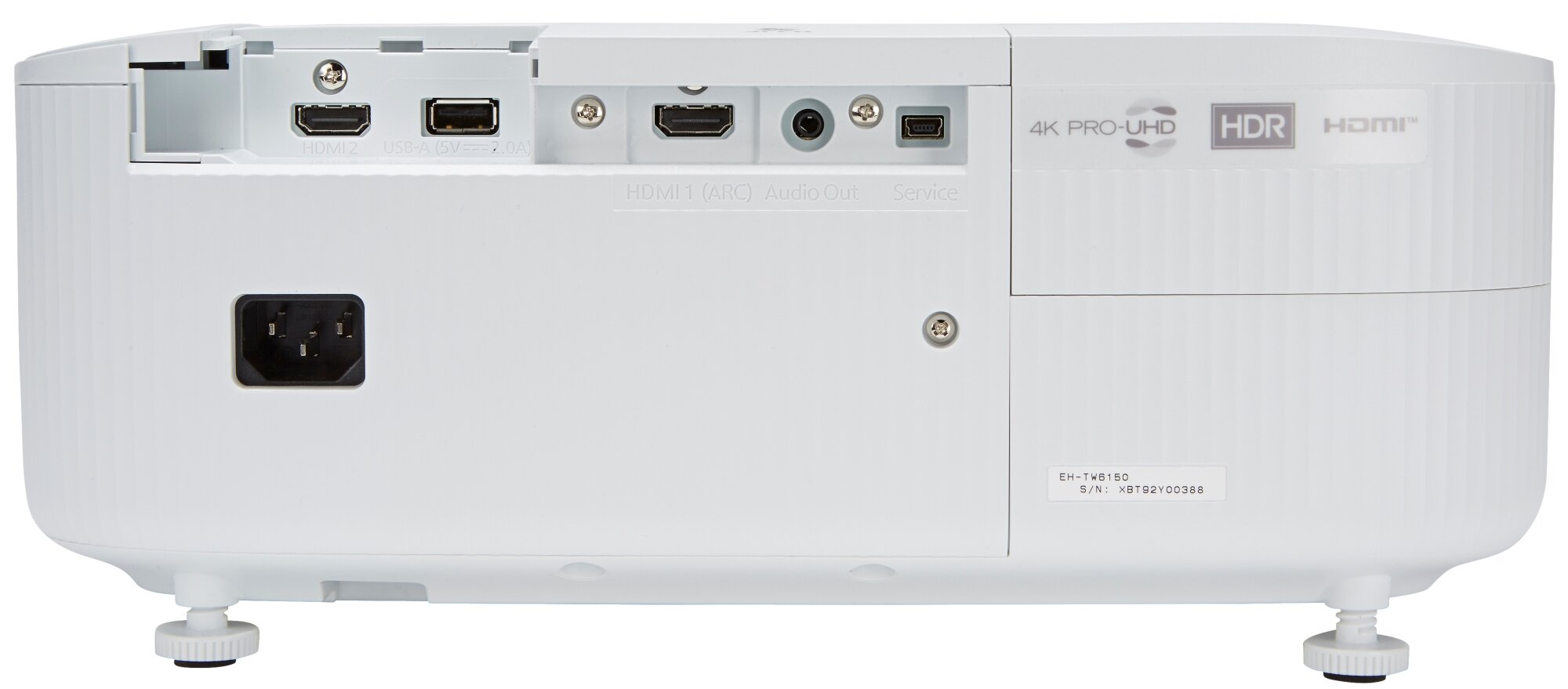 Epson EH-TW6150 Anschluesse