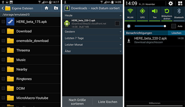 Apps als apk-Dateien - So klappt das Installieren