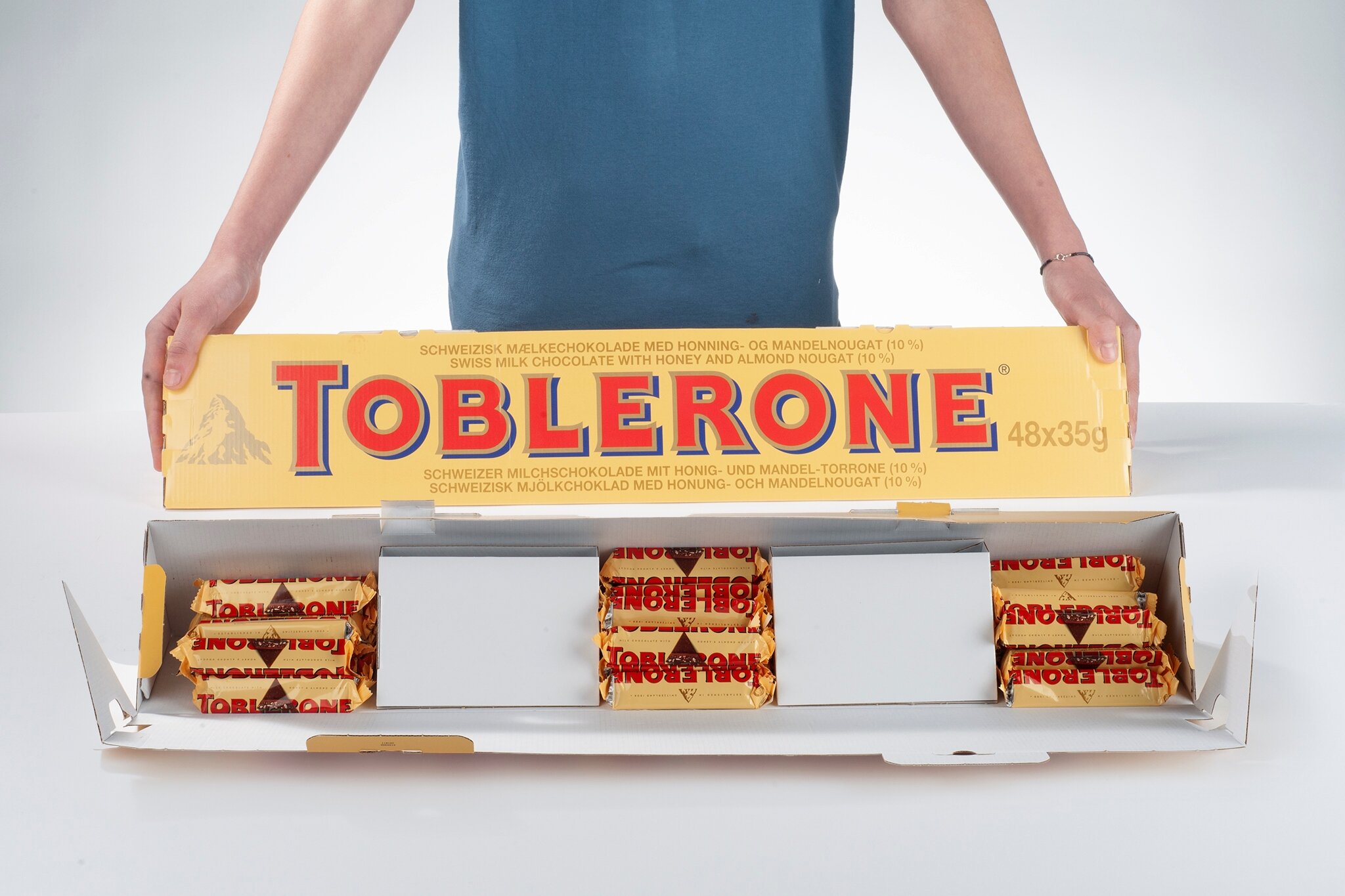 Verpackungs­ärger - Toblerone