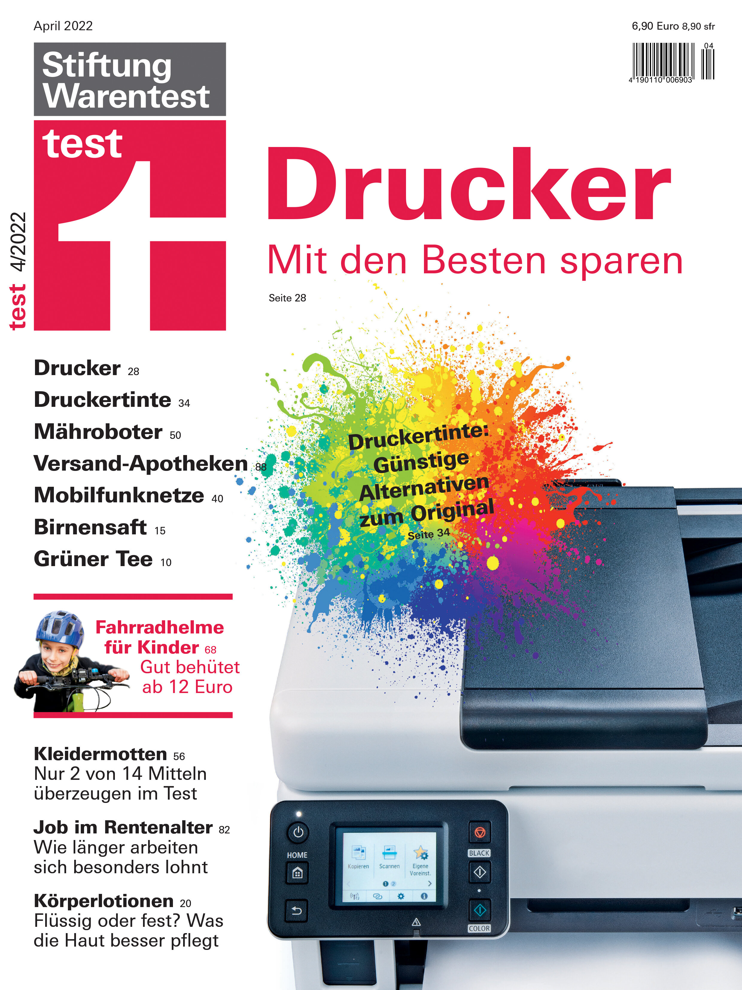 test 04/2022: Drucker: Mit den Besten sparen
